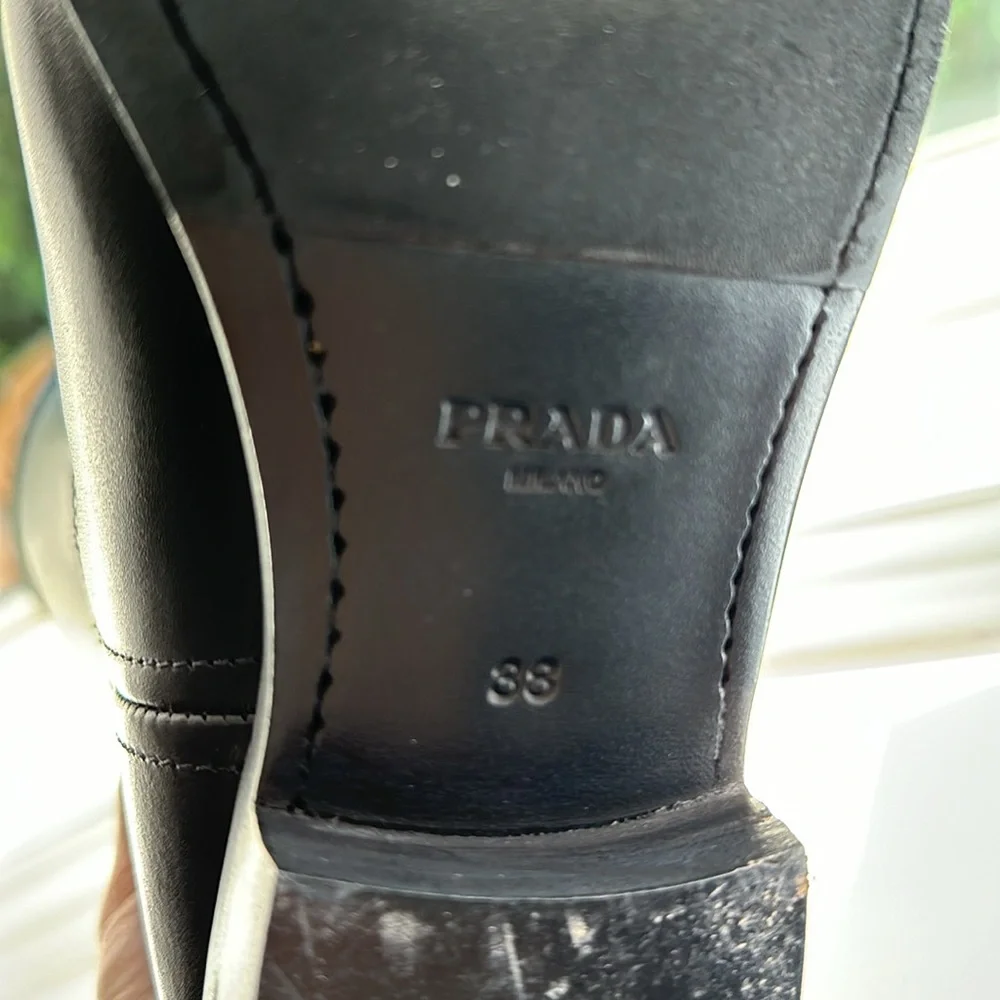 Prada knee high riding boots (size 38) - Picture 7 of 11